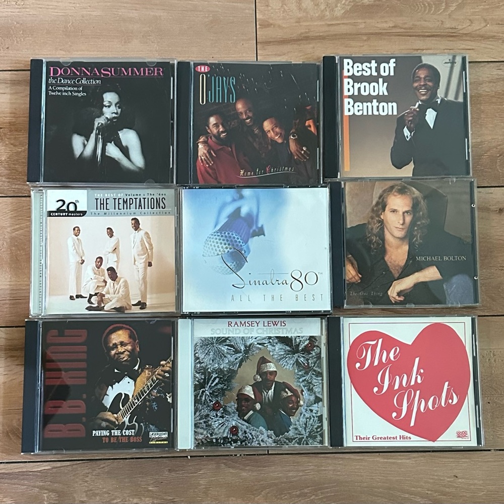 music CDS with various Artists (33) Total. All for $35 with FREE SHIPPING.